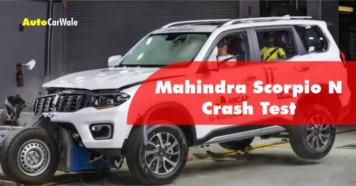 Mahindra Scorpio N ANCAP crash test