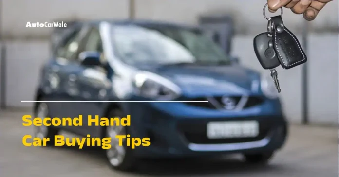 Second Hand Car Buying Tips