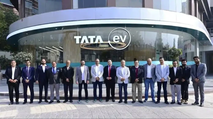 Tata Motors Electric Vehicle Showroom